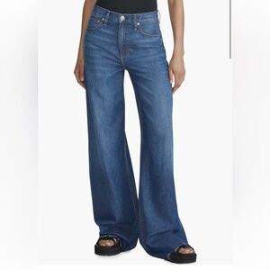 Rag & Bone Sofie Featherweight Wide (color: otto)